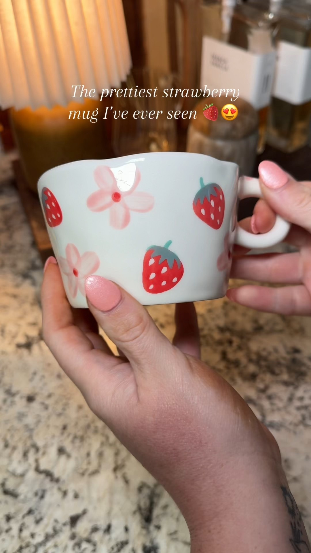 Strawberry Ceramic Mug 🍓😍🎀

#LTKStyleTip #LTKHome #LTKFindsUnder50