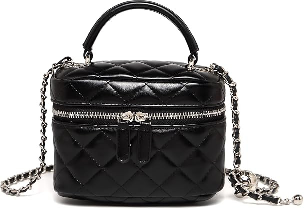 Boxed handbag, cool style fashionable women's shoulder bag, crossbody bag, fashionable mini walle... | Amazon (US)