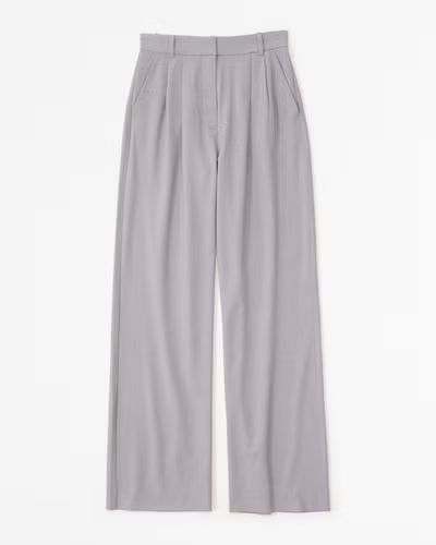 Women's A&F Sloane Lightweight Tailored Pant | Women's Bottoms | Abercrombie.com | Abercrombie & Fitch (US)