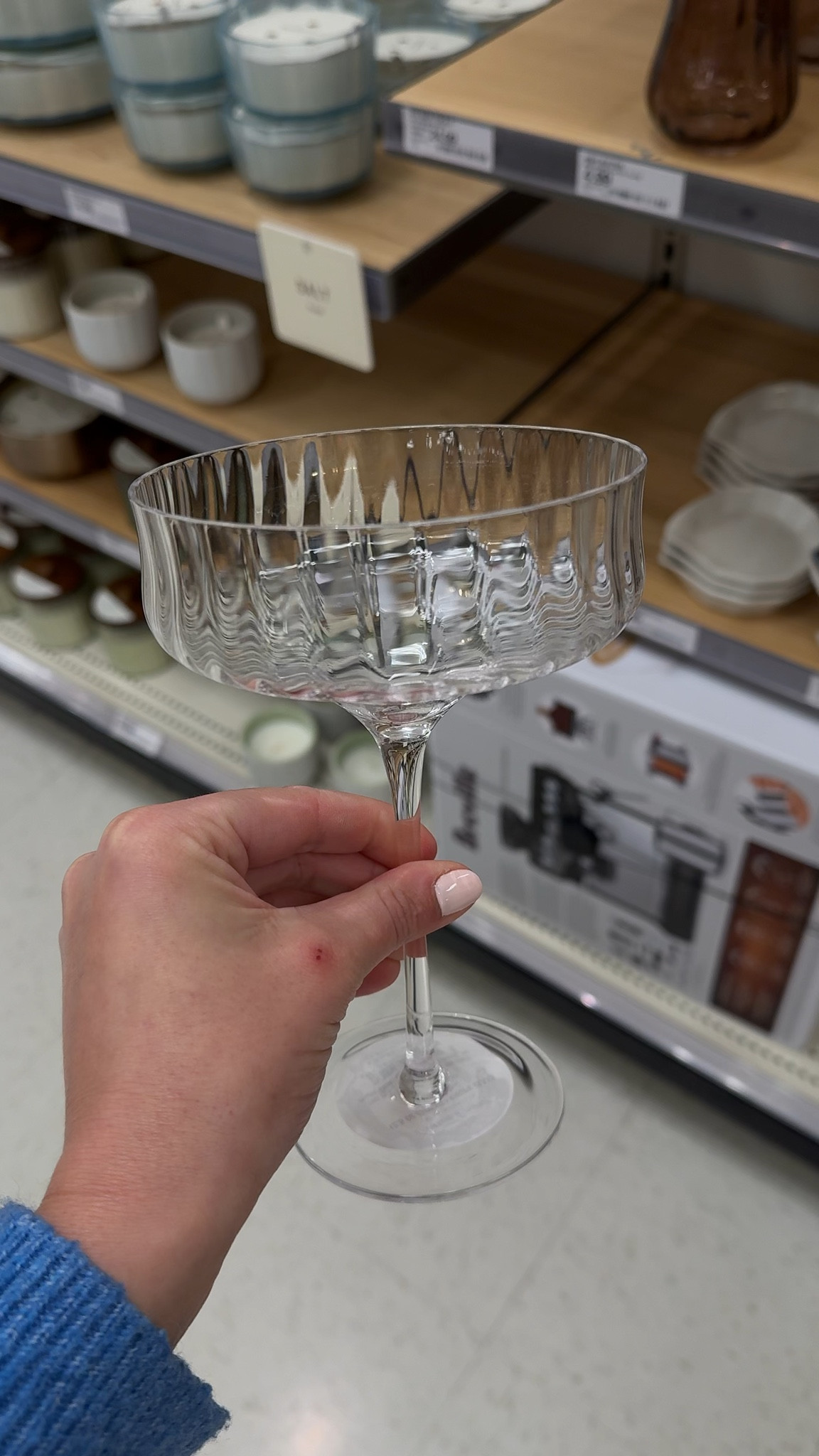 in love with these gorgeous coupe glasses from target! under $10 each!  

 #LTKHome #LTKFindsUnder50