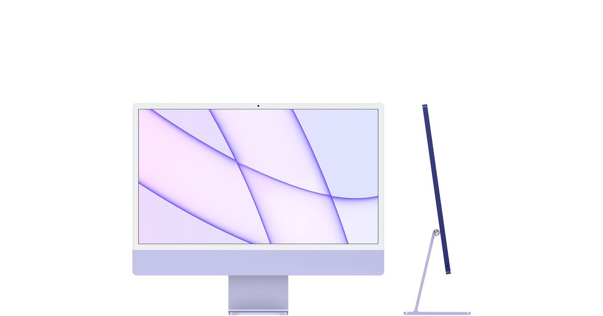 24-inch Purple iMac with 4.5K Retina display | Apple (US)