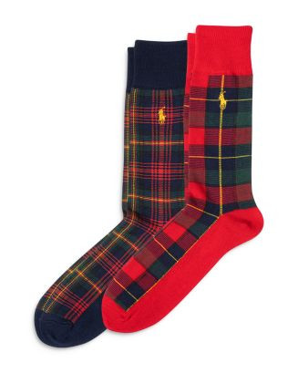 Shirting Plaid Dress Socks, 2-Pack | Bloomingdale's (US)