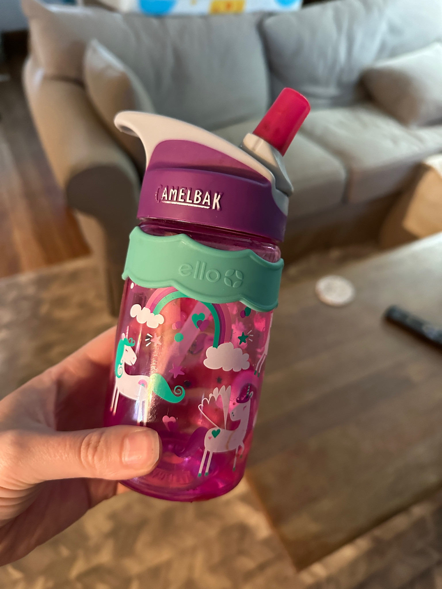The perfect water bottle and name label combo (her names on the other side and I can just write it in sharpie) for school! 

#LTKFamily #LTKHome #LTKKids