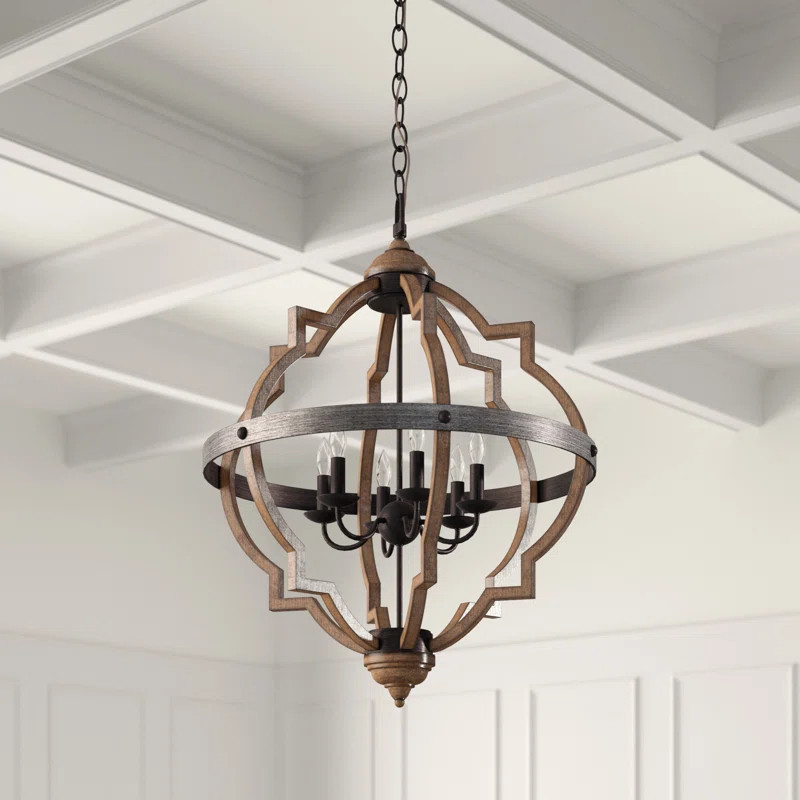 Birch Lane™ Freemont 6 - Light Geometric Chandelier & Reviews - Wayfair Canada | Wayfair North America