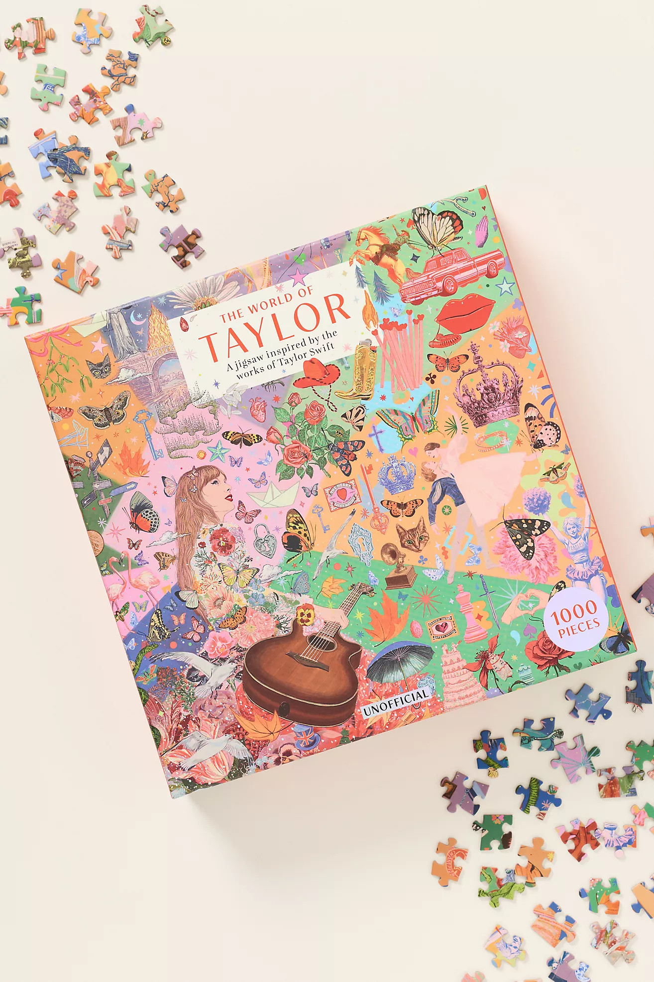 The World According To Taylor Swift Puzzle | Anthropologie (US)