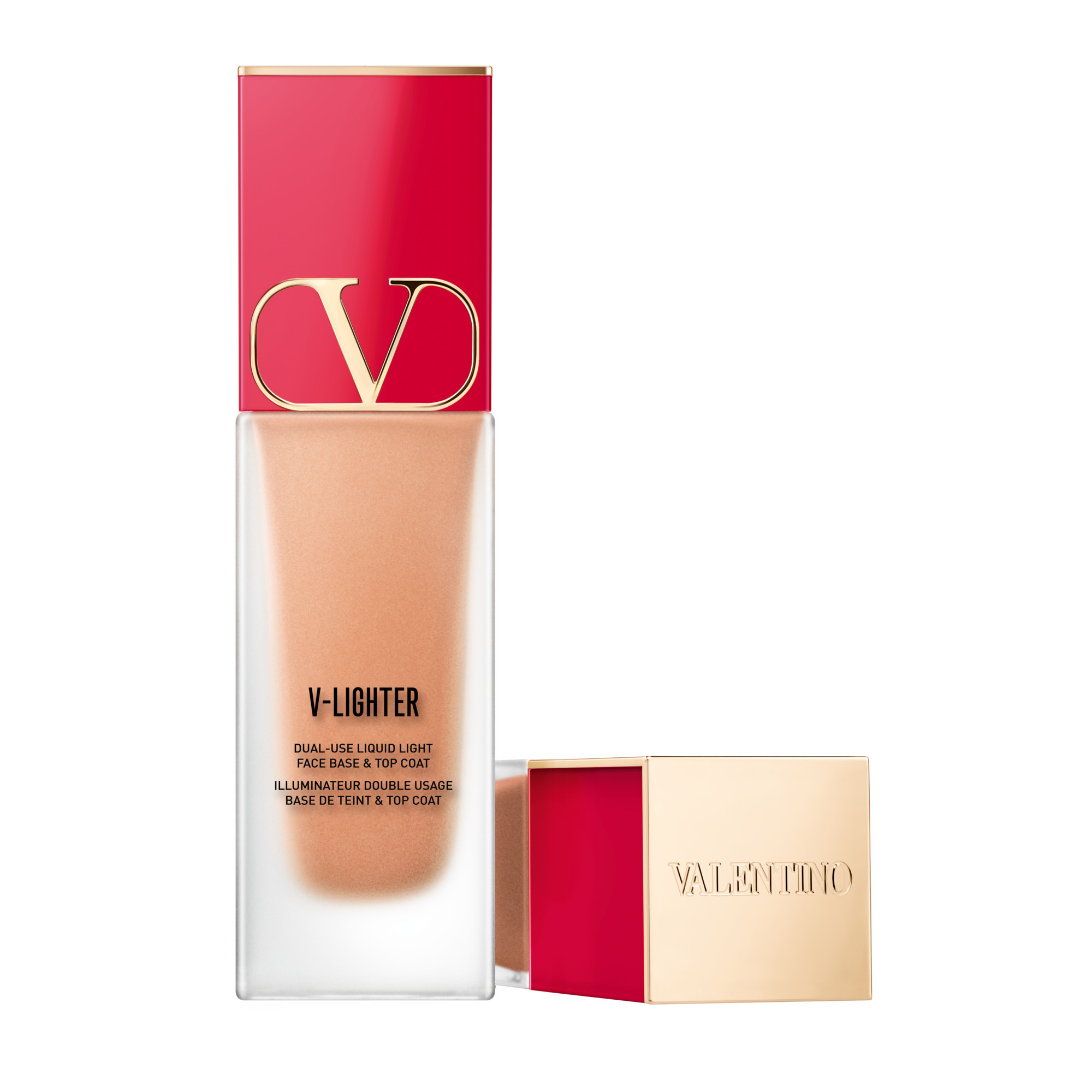 Valentino Beauty V-Lighter Face Base Primer And Highlighter | Shade: Ambra | Valentino Beauty