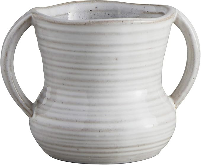 47th & Main Creative Brands Petite Flower Vase, Small, White | Amazon (US)