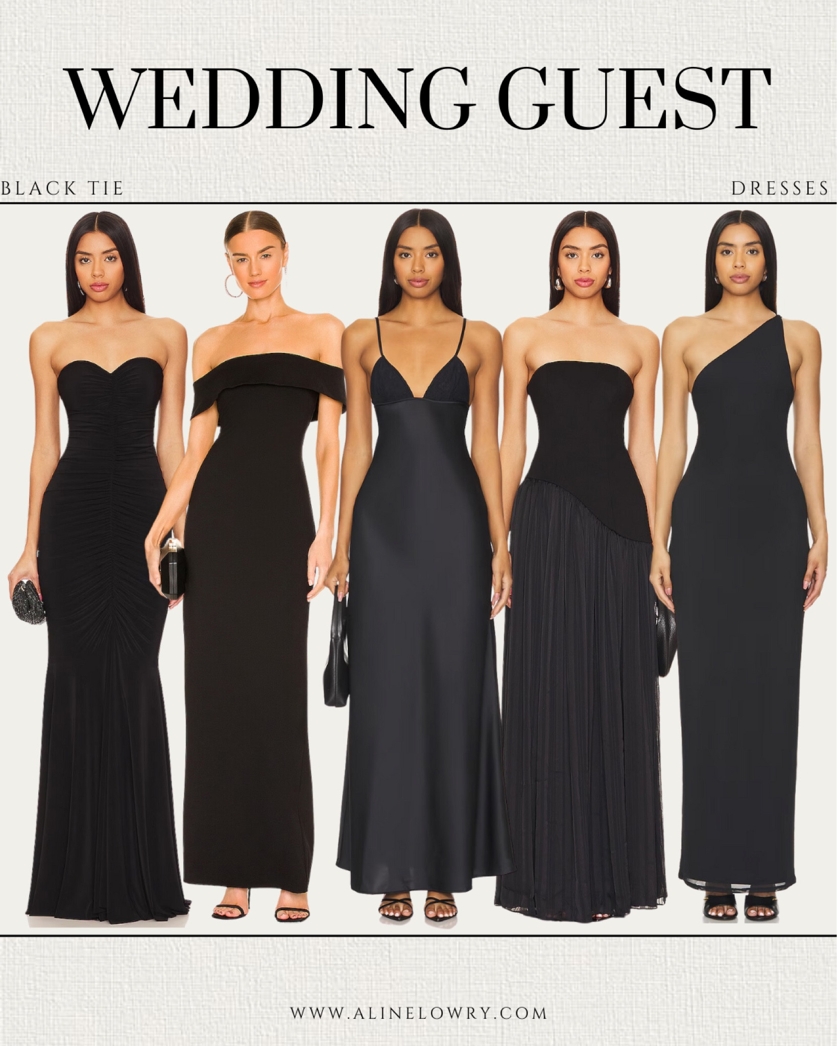 Black Tie Wedding Guest Dresses - Fall Wedding Dress. Black dresses, fall dresses. 

#LTKSeasonal #LTKWedding #LTKStyleTip