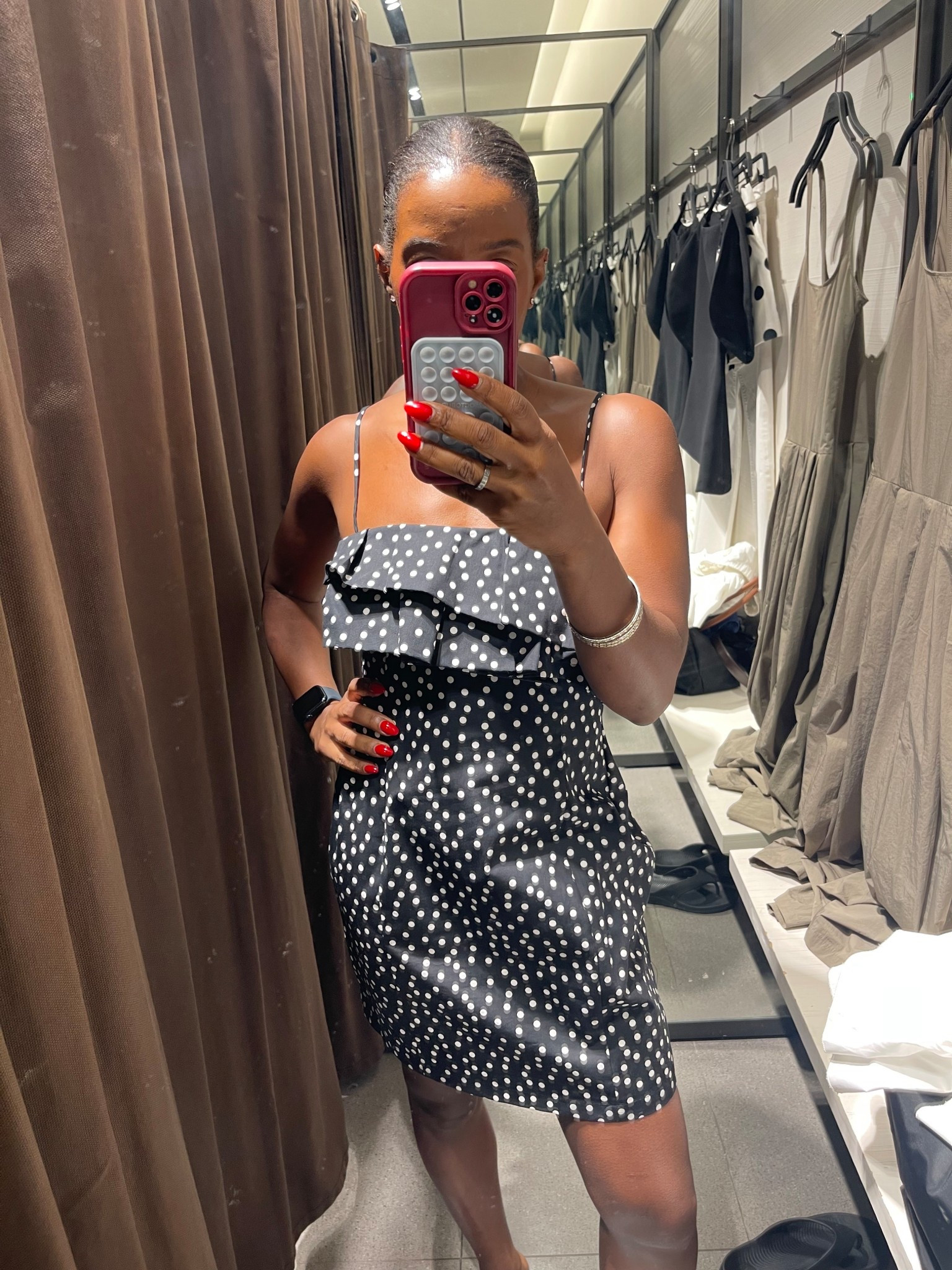 Polka dot dress 

#LTKootd #LTKOver40 #LTKSeasonal