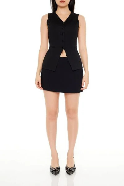 Sleeveless Button-Up Top | Forever 21