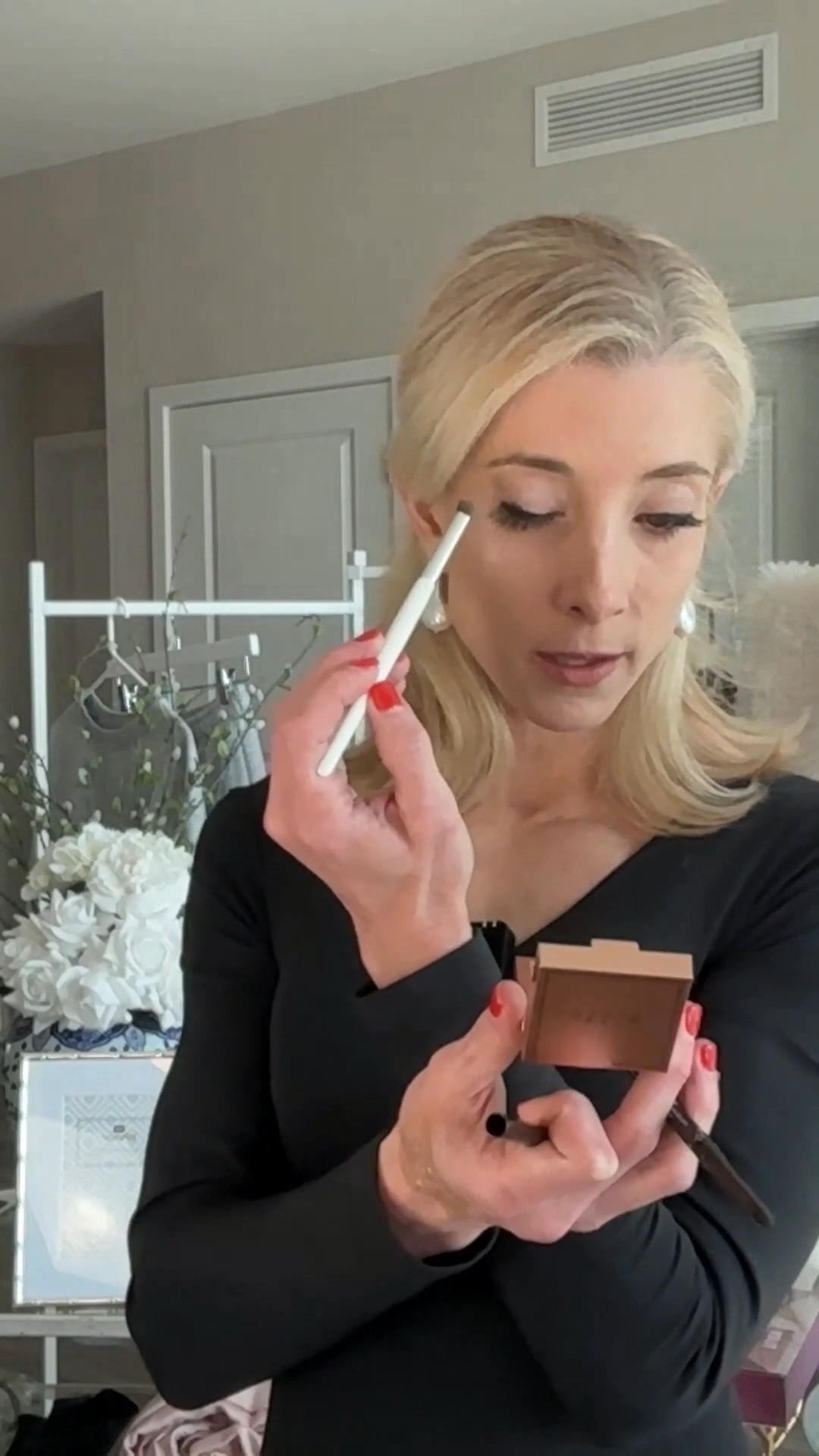 Sandy matte and damsel dark brown combined for a stunning new year makeup look. Daytime LTK beauty makeup look less is more use eyeshadow lightly for a day wear. Pm makeup look LTK finds under 50 from Stila cosmetics use more sandy matte and line under eyes w my favorite LTK grwm LTK beauty find damsel dark brown gel eyeliner. LTK grwm live on stila TikTok live shopping ! 

#LTKFindsUnder50 #LTKgrwm #LTKBeauty