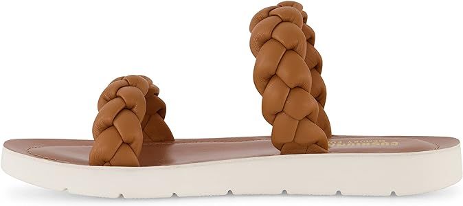 CUSHIONAIRE Women's Isla braided slide sandal +Memory Foam | Amazon (US)