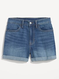High-Waisted Wow Jean Shorts -- 3-inch inseam | Old Navy (US)
