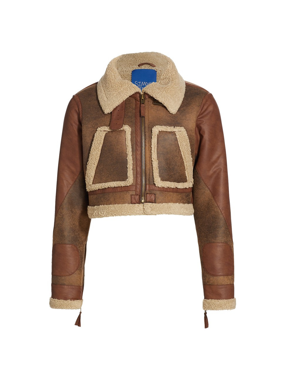 Women's Jetz Faux Shearling Jacket - Choco Brown - Size Large | Saks Fifth Avenue