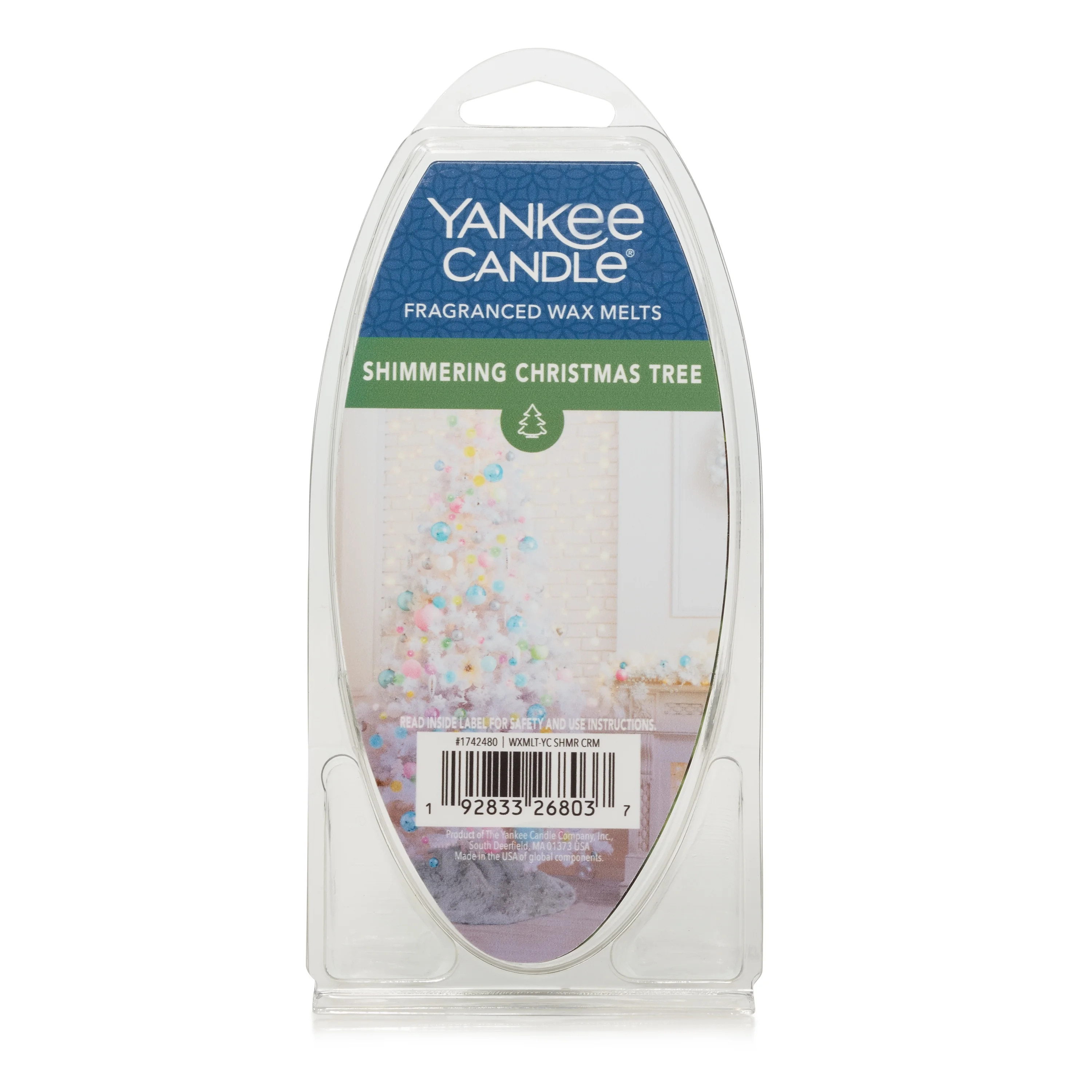 Yankee Candle Shimmering Christmas Tree Wax Melts - Walmart.com | Walmart (US)