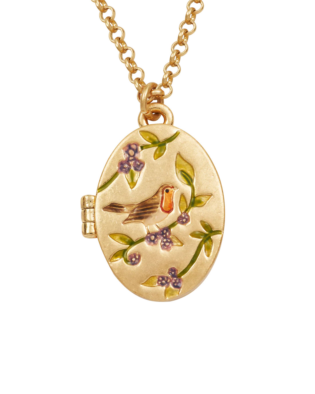 Robin & Blackberry Locket | Fable England