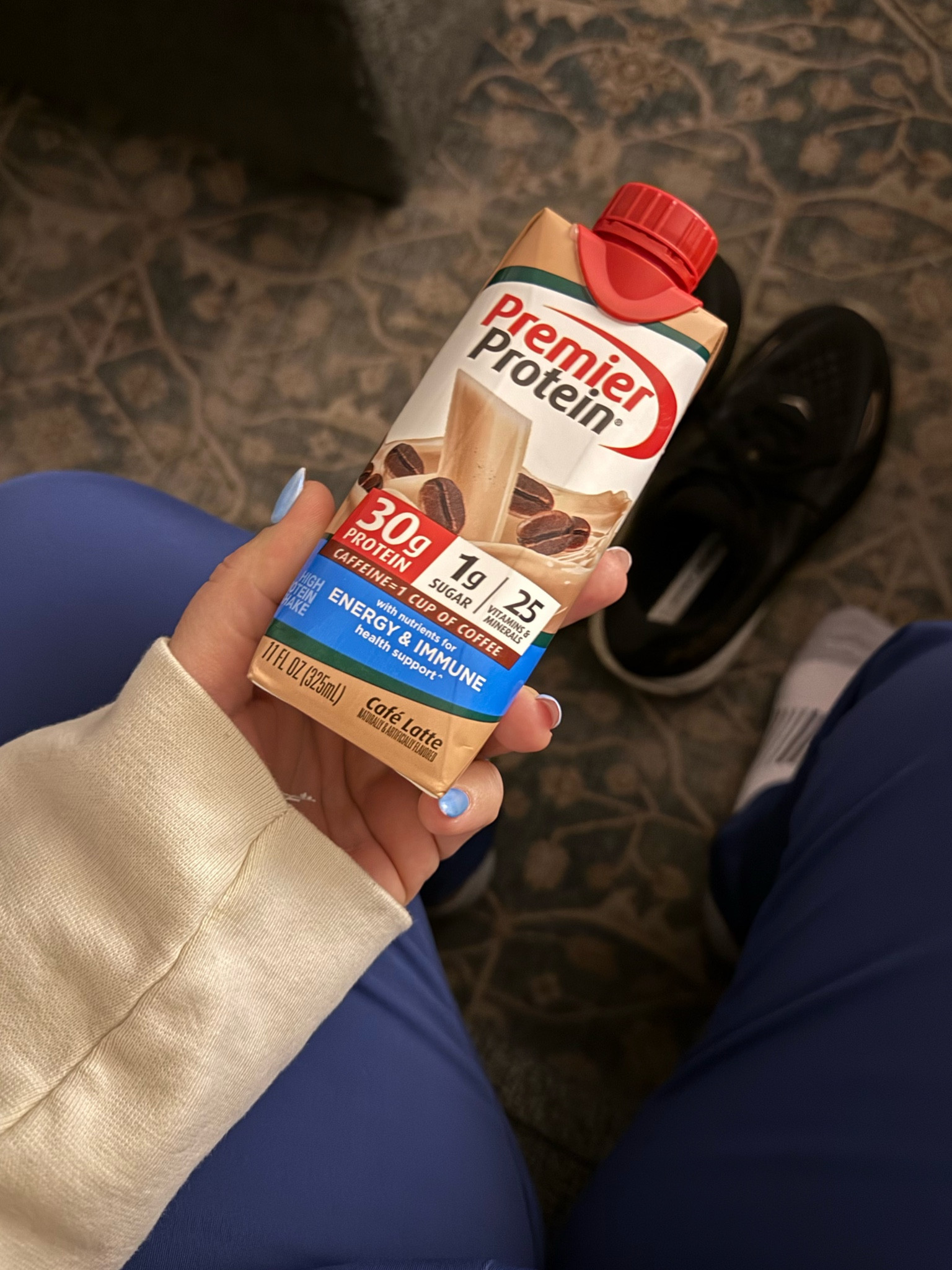 How I kicked off my morning walks. Coffee + 30g Protien from Premier Protein 

#LTKOver40 #LTKActive #LTKFitness