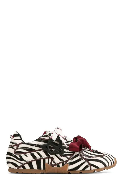Naked Wolfe Adored Pony Sneaker in Zebra Print at Nordstrom, Size 7.5 | Nordstrom