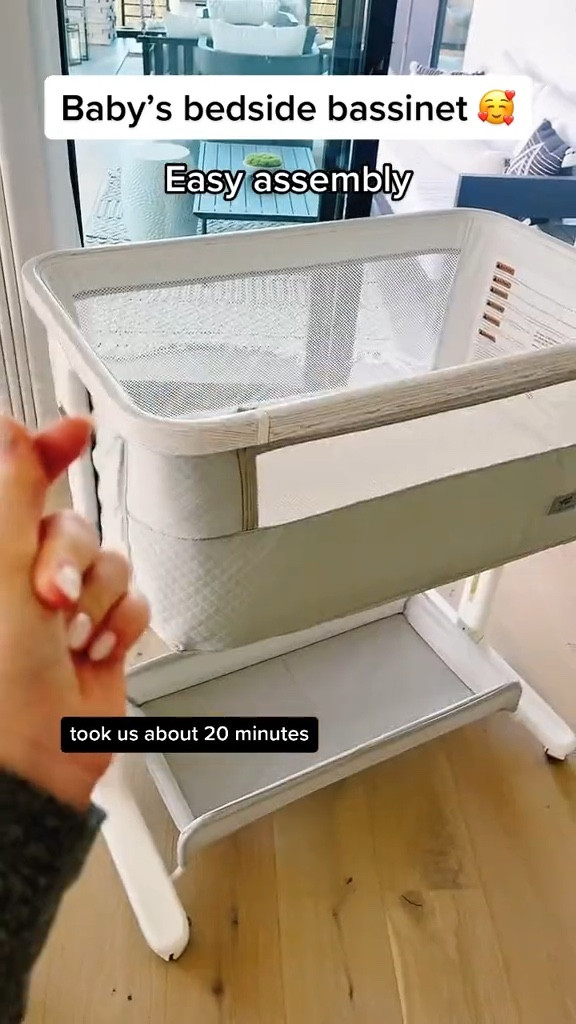 My baby’s bedside bassinet that has a rocking feature, plays music and white noise sounds. 💕

#LTKfamily #LTKbump #LTKbaby