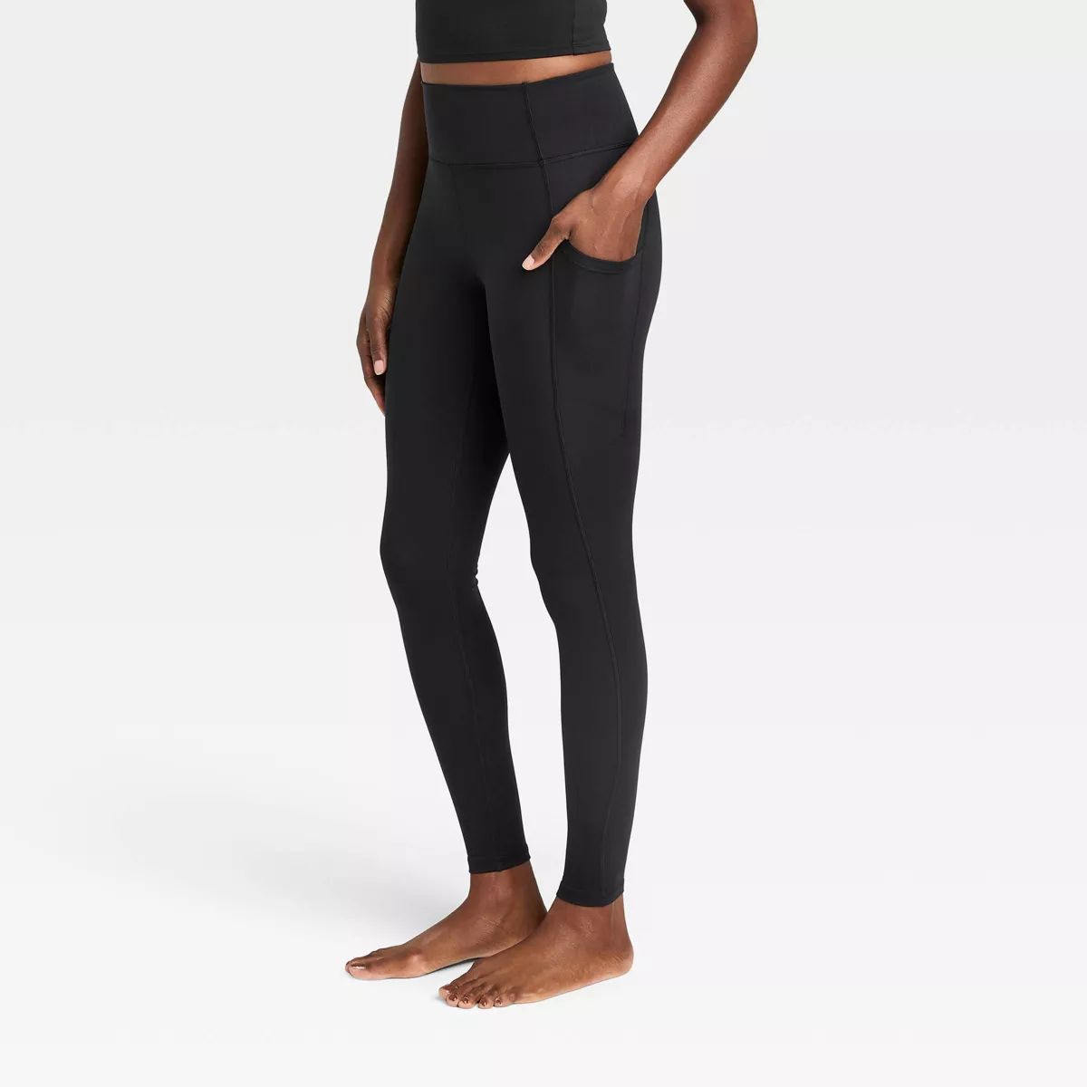 Women's Brushed Sculpt High-Rise Pocketed Leggings - All In Motion™ | Target