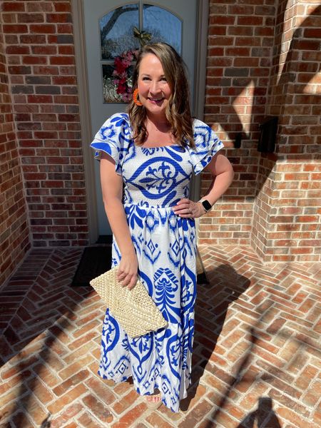 You can’t go wrong with a blue and white dress for spring vibes 

#LTKstyletip #LTKsalealert #LTKSeasonal
