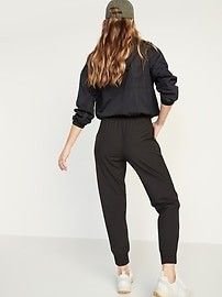 High-Waisted StretchTech Tapered Pants for Women | Old Navy (US)