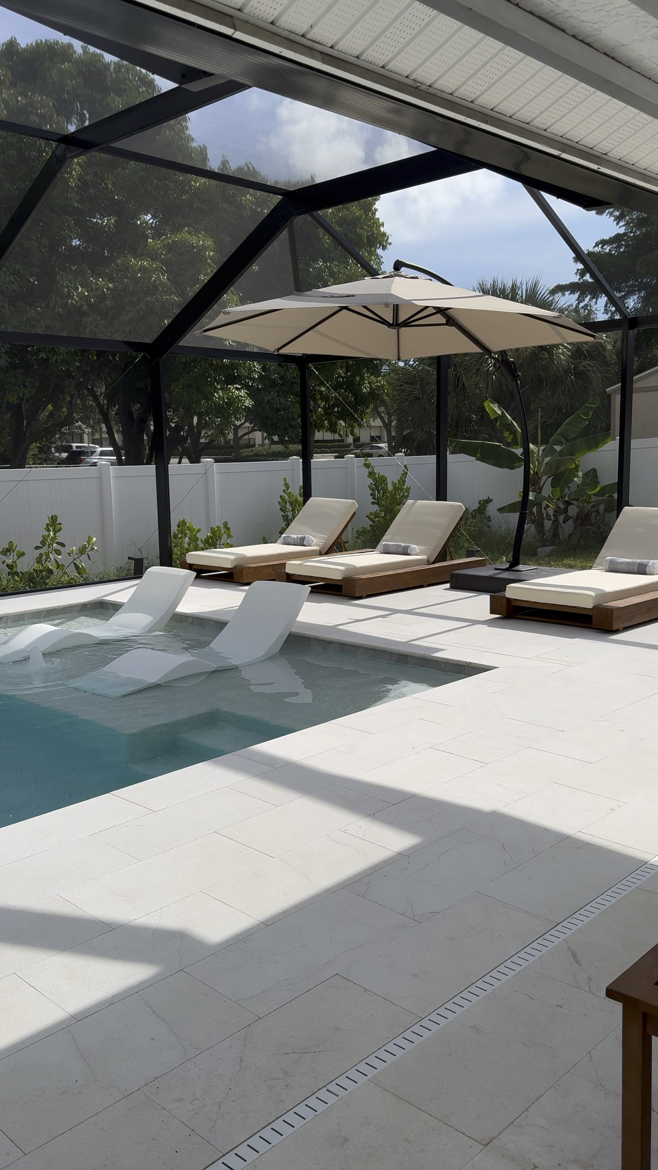 vacation home luxury look furnishings 
not only will your home pool and patio feel luxurious but it feels that way too with the sturdiness and quality of these pieces 😍 now our florida home feels like a real vacation home rain or shine, pool party anyone?  🎊 

#LTKHome #LTKSwim #LTKParties