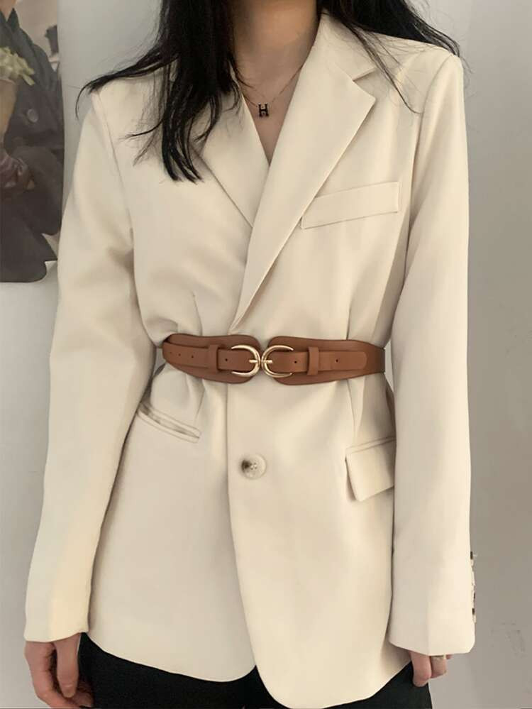 Double Buckle Belt | SHEIN