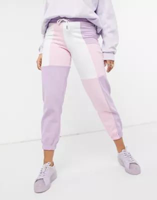 Skinnydip colorblock sweatpants set | ASOS (Global)