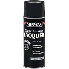Minwax 15210 Clear Aerosol Lacquer Spray, 12.25-Ounce, Satin | Amazon (US)