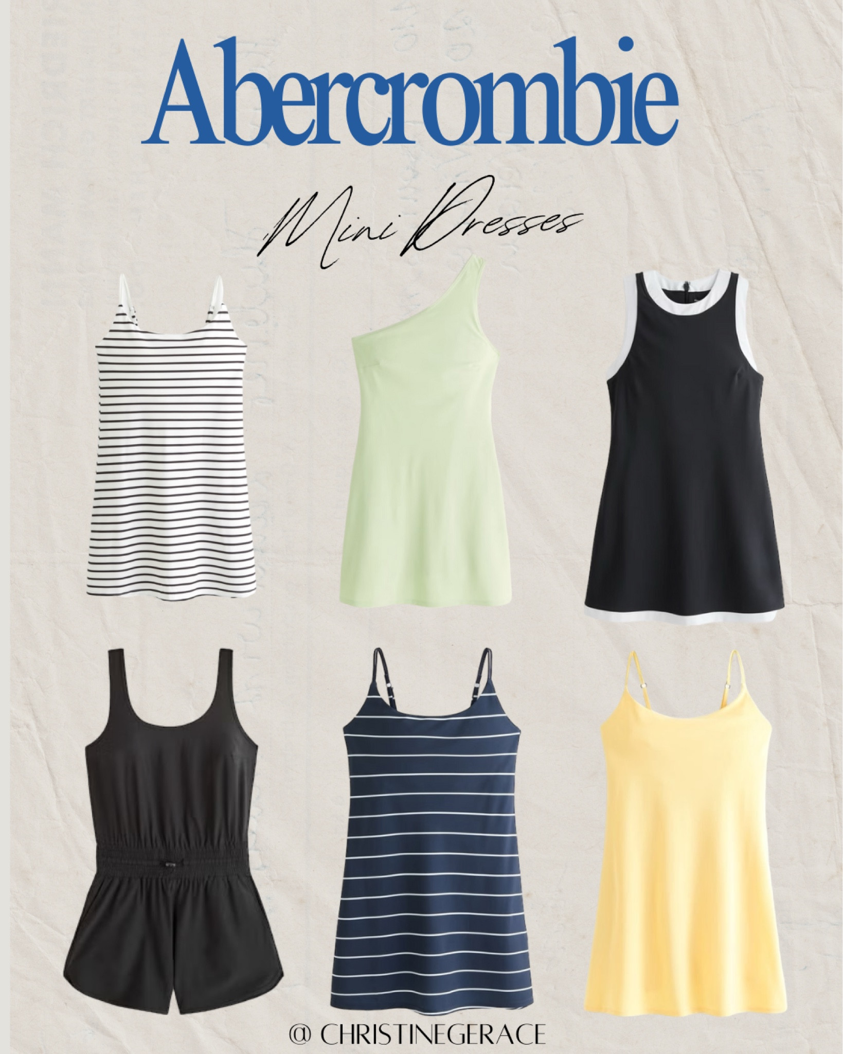Abercrombie mini travel dresses. Perfect for the end of summer, and fall for us southerners ! ☀️☀️ 

🤍Use code suiteaf for extra 15% off !! 

#Abercrombie 
#christinegerace

#LTKFindsUnder100 #LTKStyleTip #LTKTravel