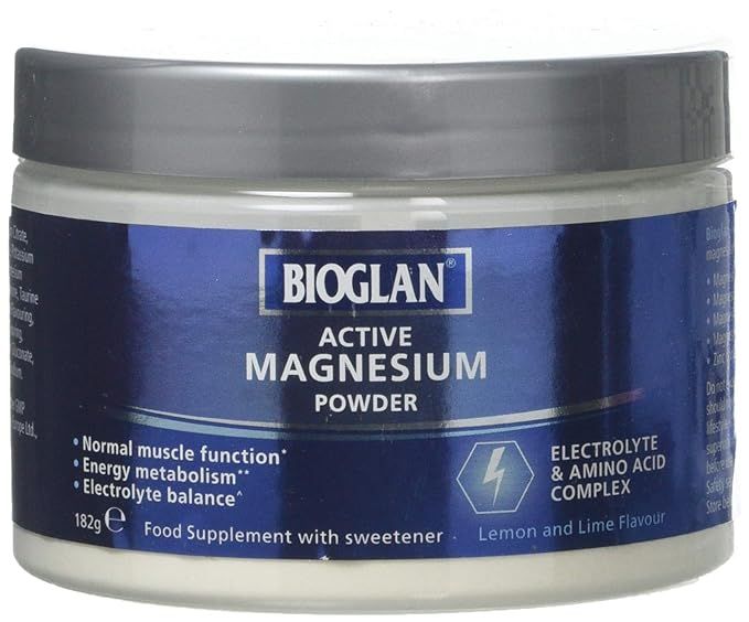 Bioglan Active Magnesium Powder | Zinc | Vitamin B2 | Calcium | Potassium | Supports Muscle Funct... | Amazon (UK)