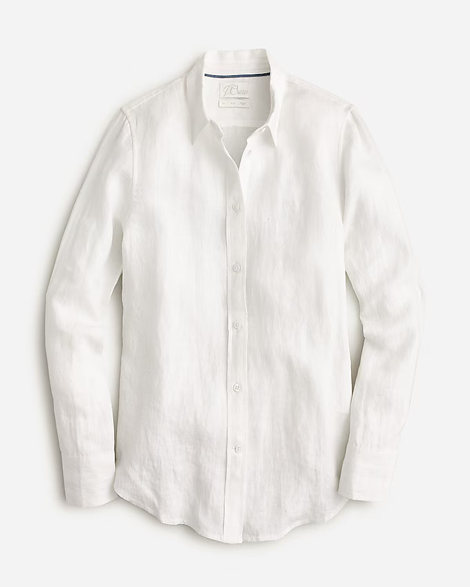 Slim-fit Baird McNutt Irish linen shirt | J. Crew US