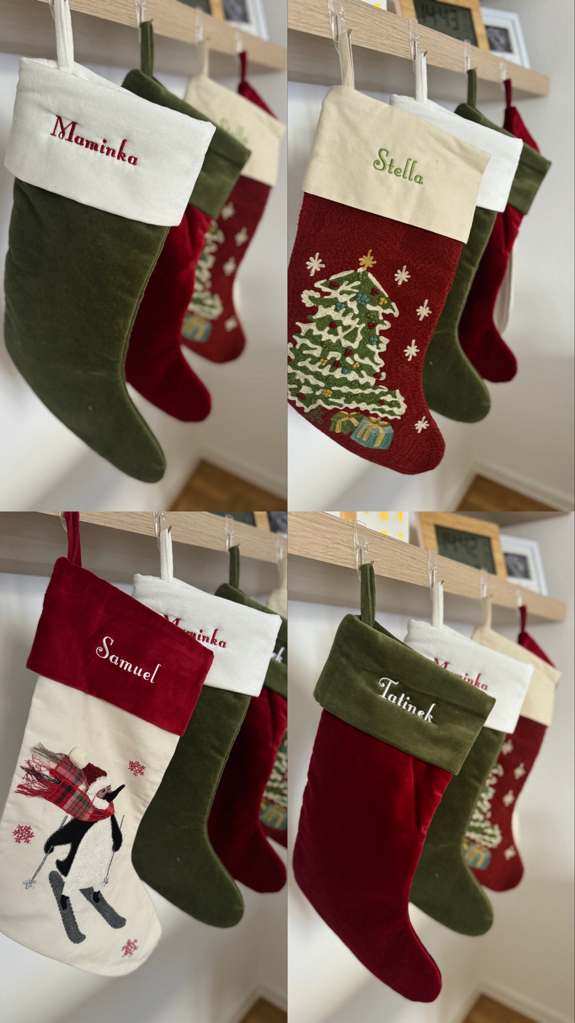 In case anyone is looking for personalized stockings this Christmas we get ours from @potterybarn and I love them deeply. One of the few things we moved with from the states.  They always have a Black Friday deal which is when we buy them ♥️

#LTKCyberWeek #LTKHoliday