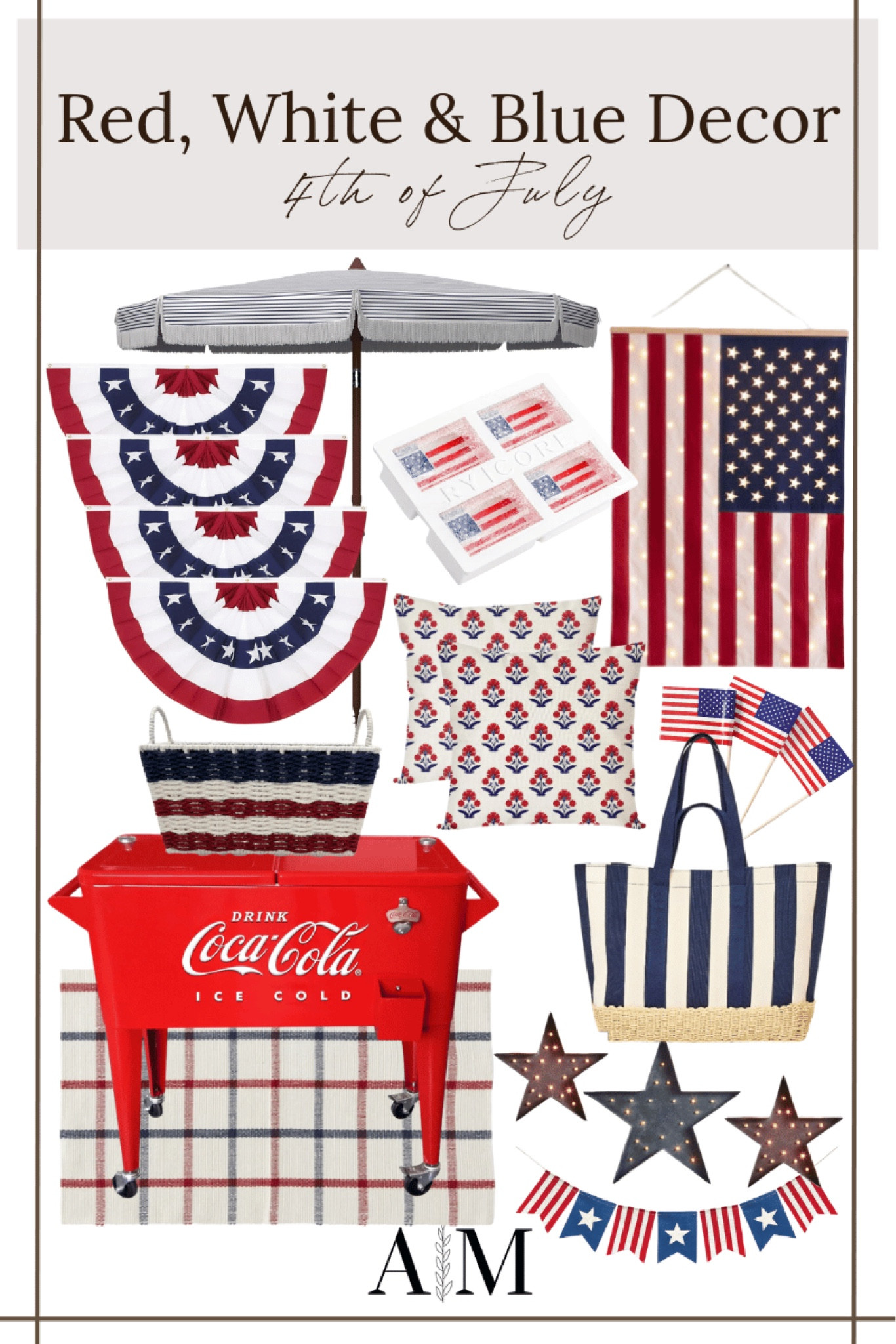 Red, White & Blue Decor 

4th of July decor  4th of July patio decor  summer  outdoor  patio  outdoor finds  4th of July must haves  The Arched Manor  

#LTKSeasonal #LTKHome