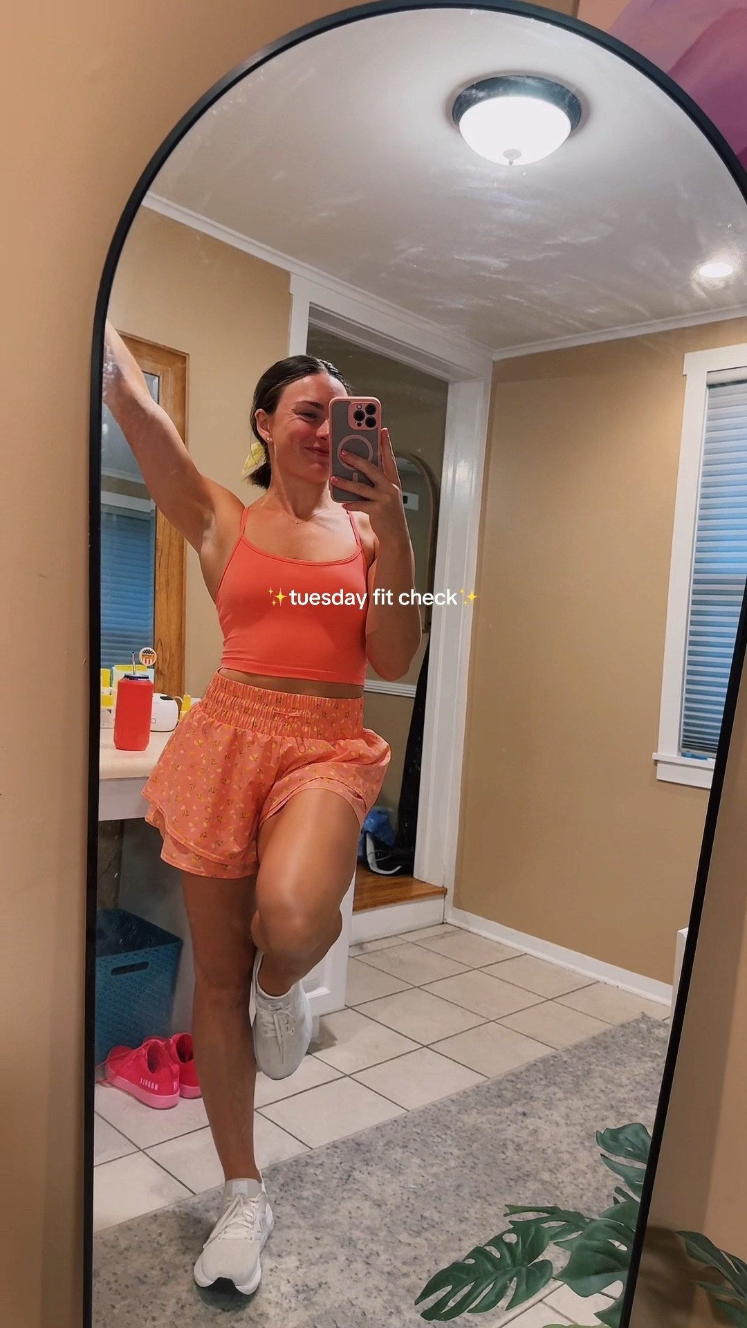 tuesday run fit check 🍋

#LTKSeasonal #LTKActive #LTKSummerEdit