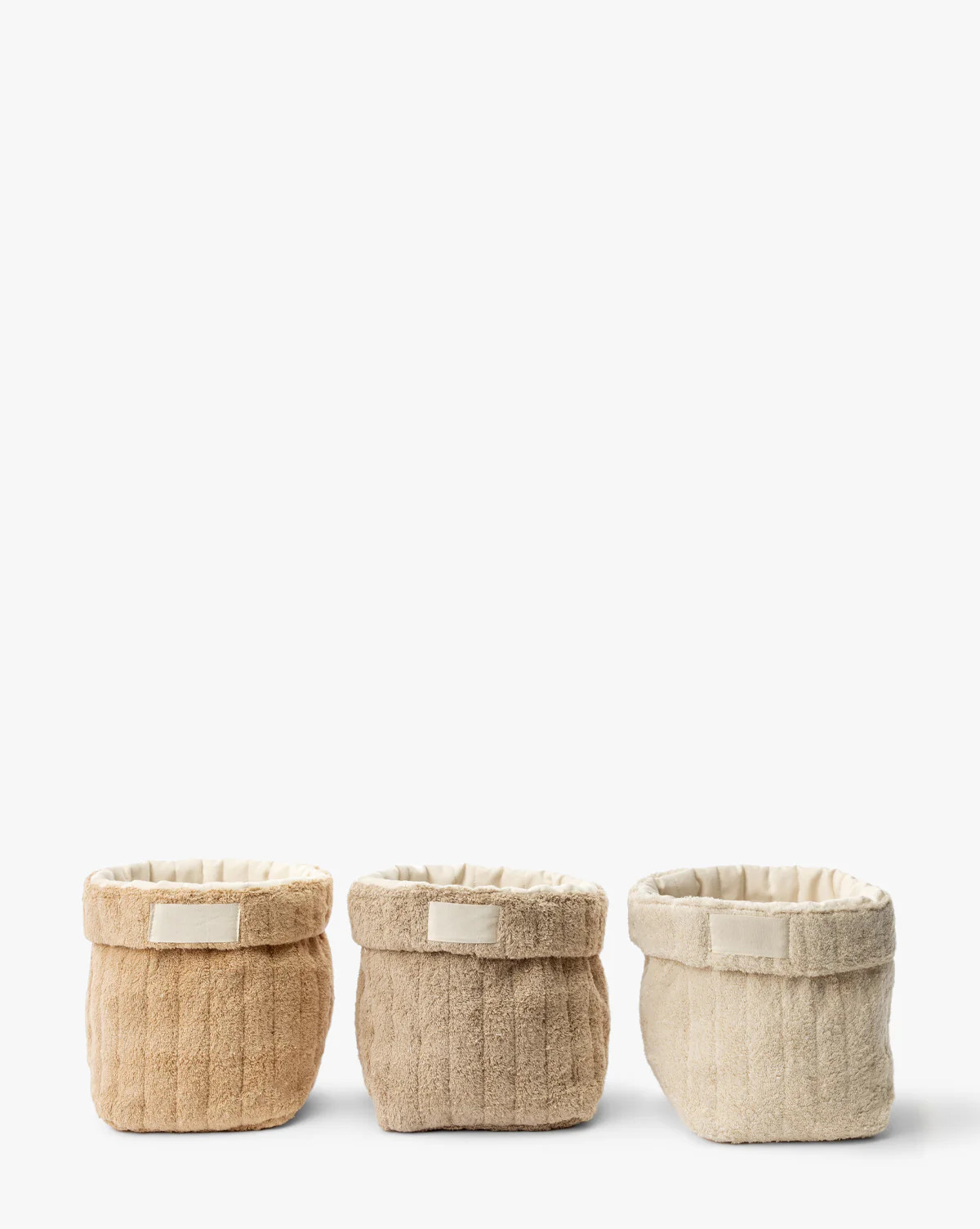 Cotton Terry Cloth Baskets (Set of 3) | McGee & Co. (US)