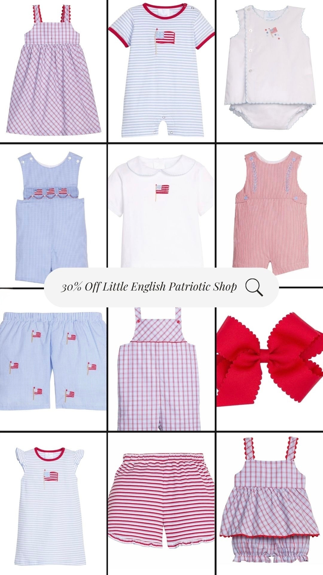 30% off TODAY ONLY! Perfect time to snag something precious for the holiday ahead🇺🇸

#LTKKids #LTKBaby #LTKSeasonal