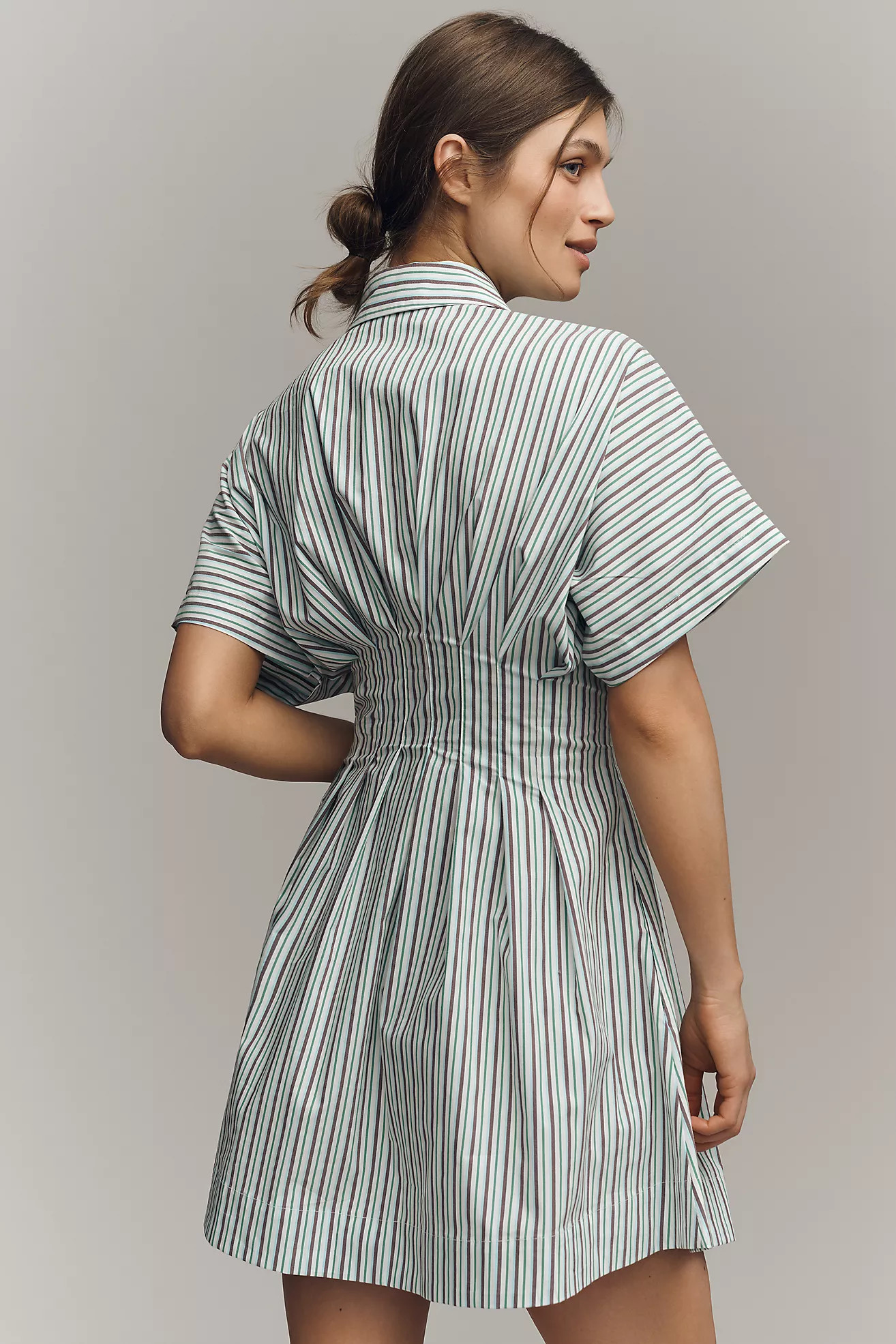 The Tobie Mini Shirt Dress by Exquise | Anthropologie (US)