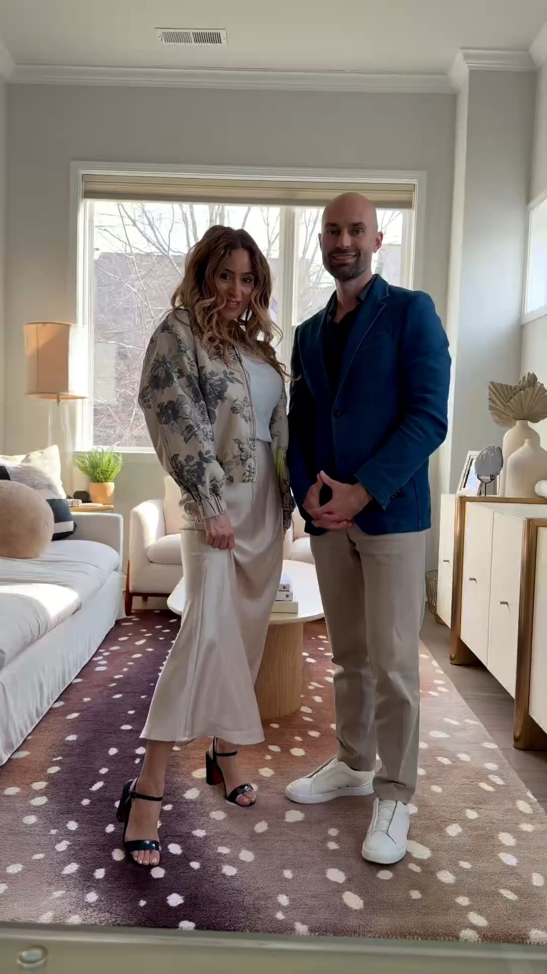 Sunday couples outfit of the day. Outfit of the day. Anthopolgie bomber jaclet. Zara t shirt. Louboutin patent heels.  Mens Gran sasso polo. Mens Isaia shoes and pants. Men’s Zegna blazer. 

#LTKootd #LTKMens #LTKSeasonal