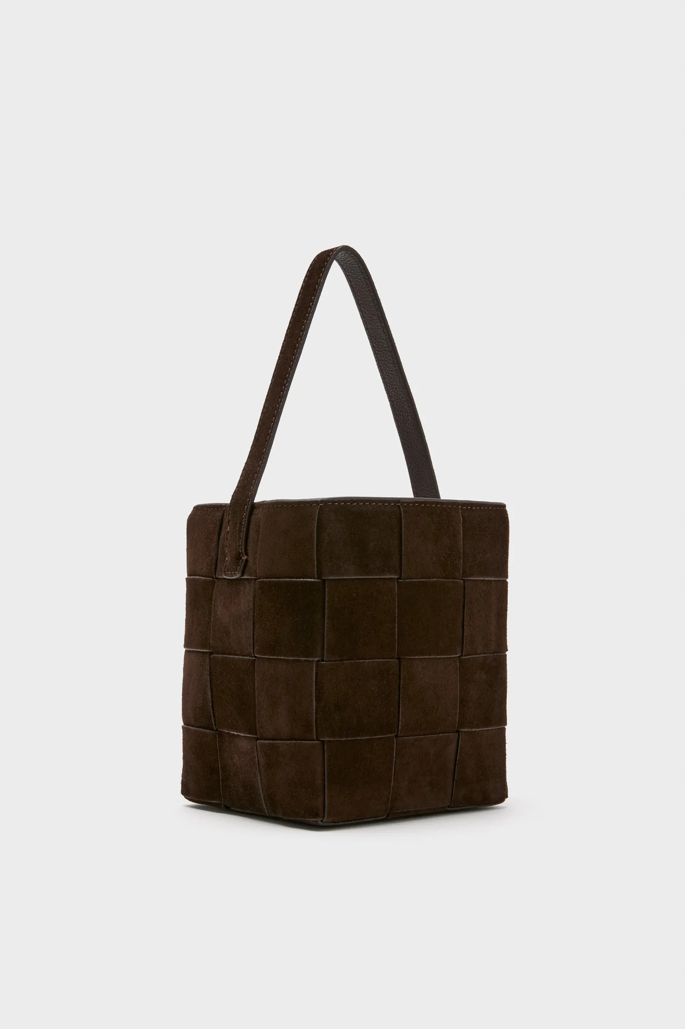 Woven Tmoro Suede Laith Top Handle Bag | Tuckernuck (US)