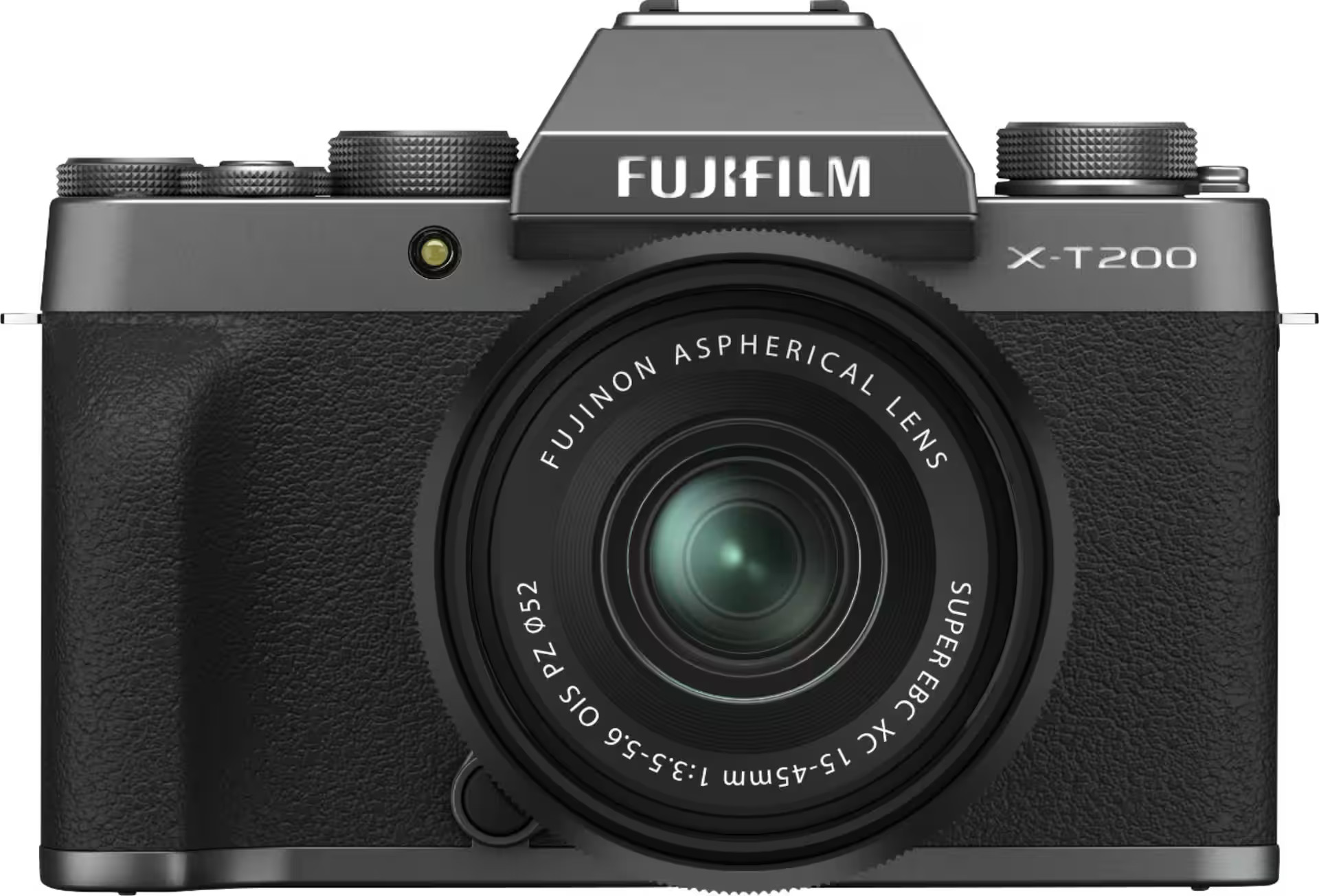 Fujifilm X Series X-T200 Mirrorless Camera with XC 15-45mm f/3.5-5.6 OIS PZ Lens Dark Silver 1664... | Best Buy U.S.