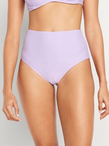 High-Waisted French-Cut Bikini Swim Bottoms | Old Navy (US)