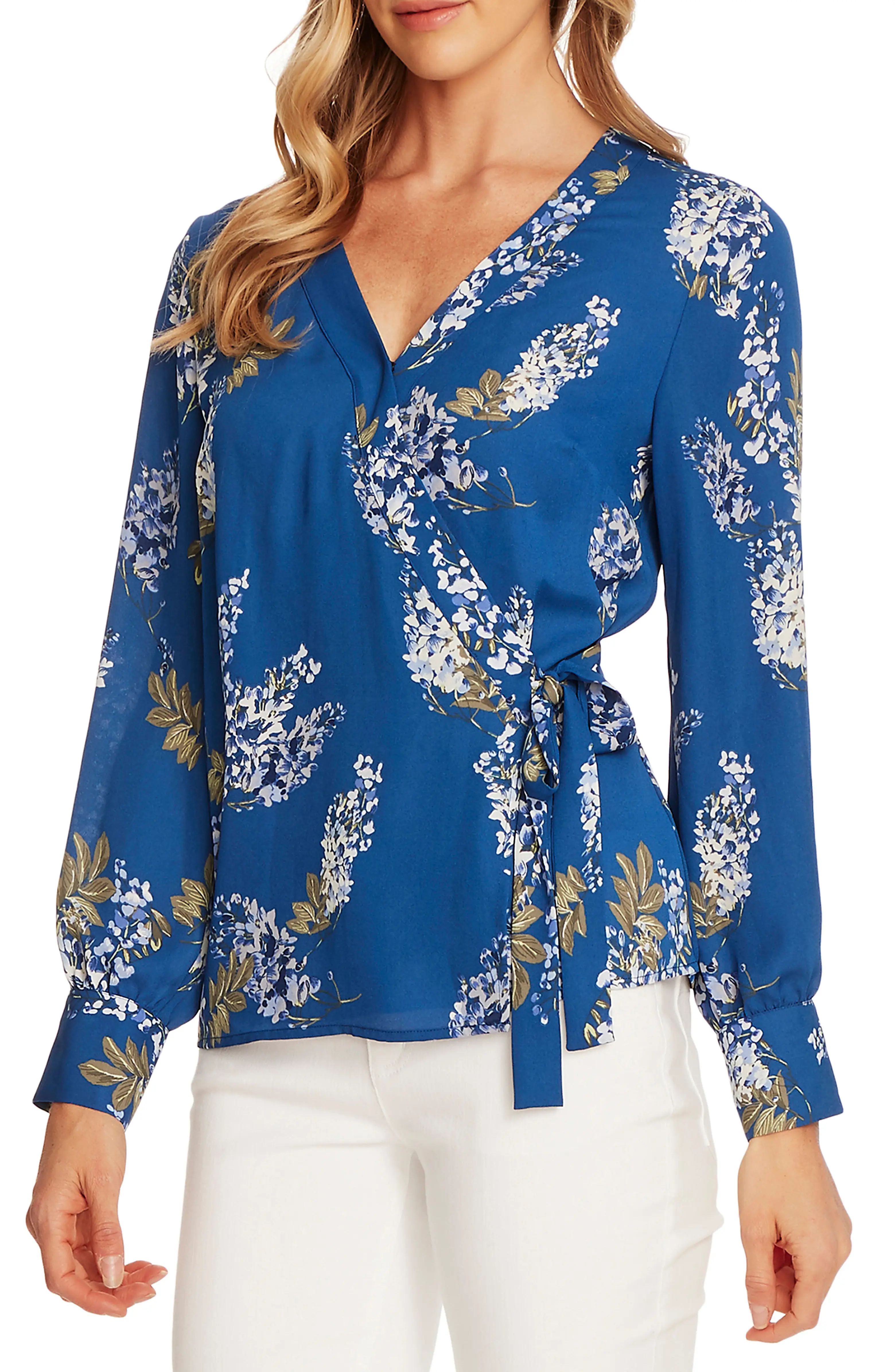 Weeping Willows Wrap Blouse | Nordstrom