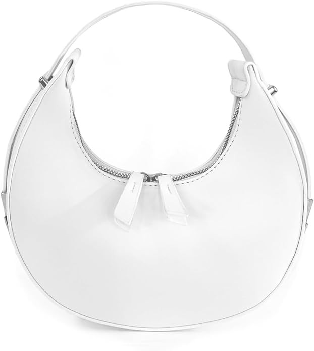 Small Purse for women,Trendy Cute Shoulder Bags Small Clutch Hobo Tote Handbag With Double Zipper... | Amazon (US)