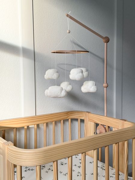 Felted Cloud Baby Nursery Mobile 

#LTKhome #LTKbaby #LTKbump