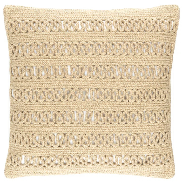 Lanyard Square Indoor/Outdoor Throw Pillow | Wayfair North America