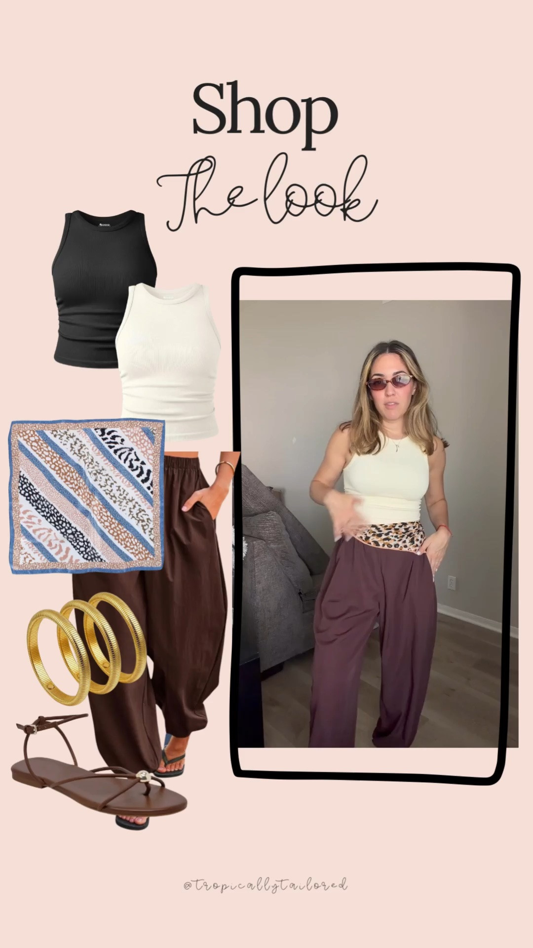 Balloon pant outfit inspo 🤎