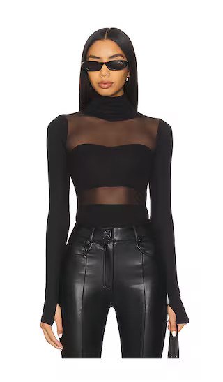 Favorite Rem Long Sleeve Fitted Turtleneck Top in Black

              
    
        
        
  ... | Revolve Clothing (Global)