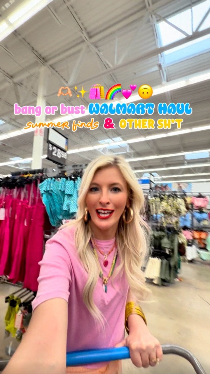 Walmart is not playing around y’all! 💁🏼‍♀️✨ This one was a banger! Walmart is popping off with all the spring and summer finds! 🌈💕🛒 Say CUTE to shop! 

Making you wanna add to cart immediately! 🛍️ l’ve never met a Walmart I didn’t like! 🫶🏼✨ 

Also — make sure you click the item even if it says out of stock. 🫶🏼 it’s just glitchy on the site and normally always in stock! 

#walmart #walmartshopping #walmartstyle #shopwithme #walmartfashion